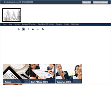 Tablet Screenshot of hubcfo.com